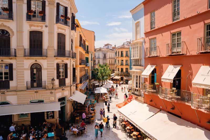 Málaga historic center