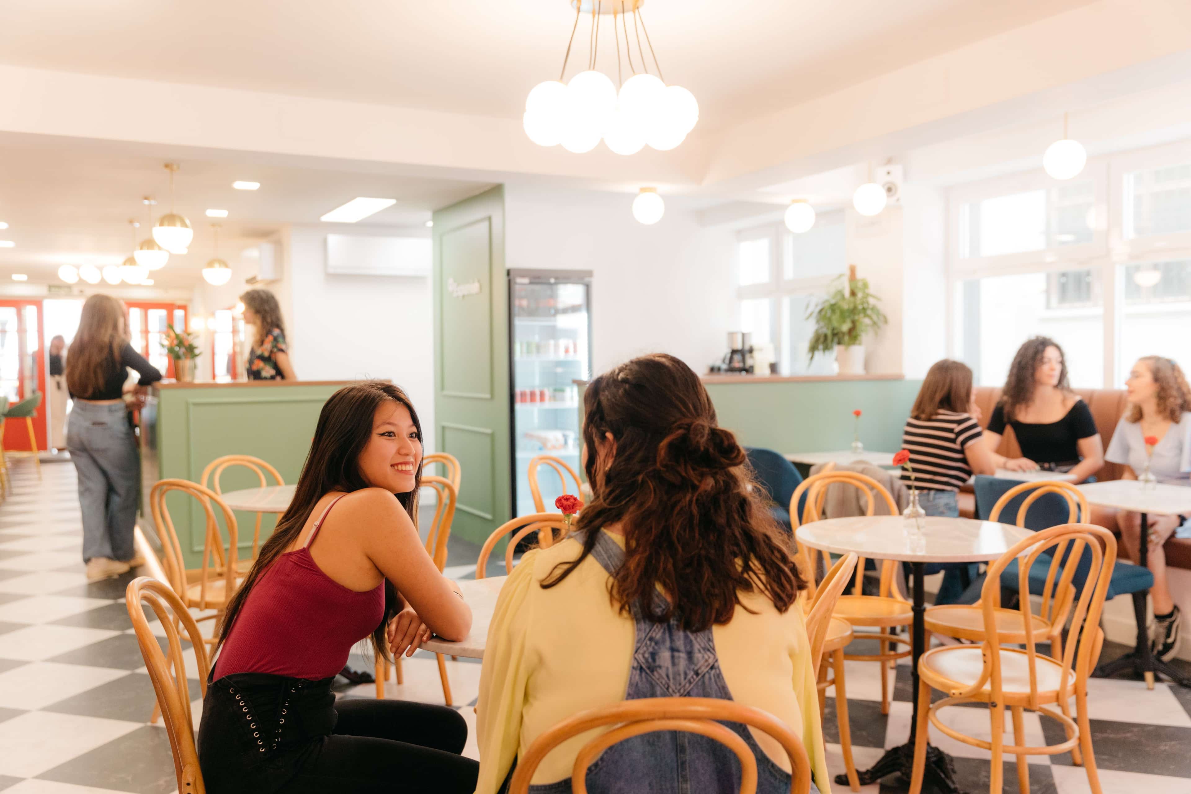 Expanish Spanish School Madrid Common area Cafeteria.jpg