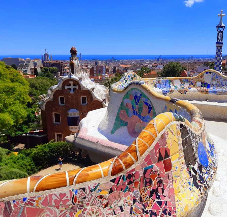 City view of Barcelona