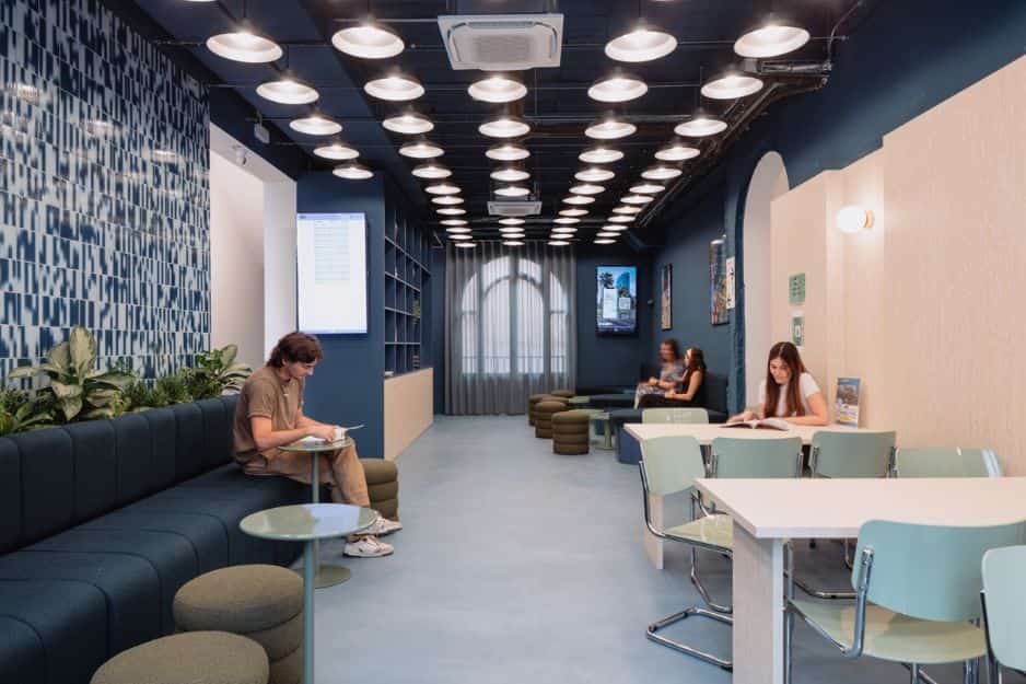 Salle de classe de l'École de Langue Espagnole Expanish Nouveau Campus