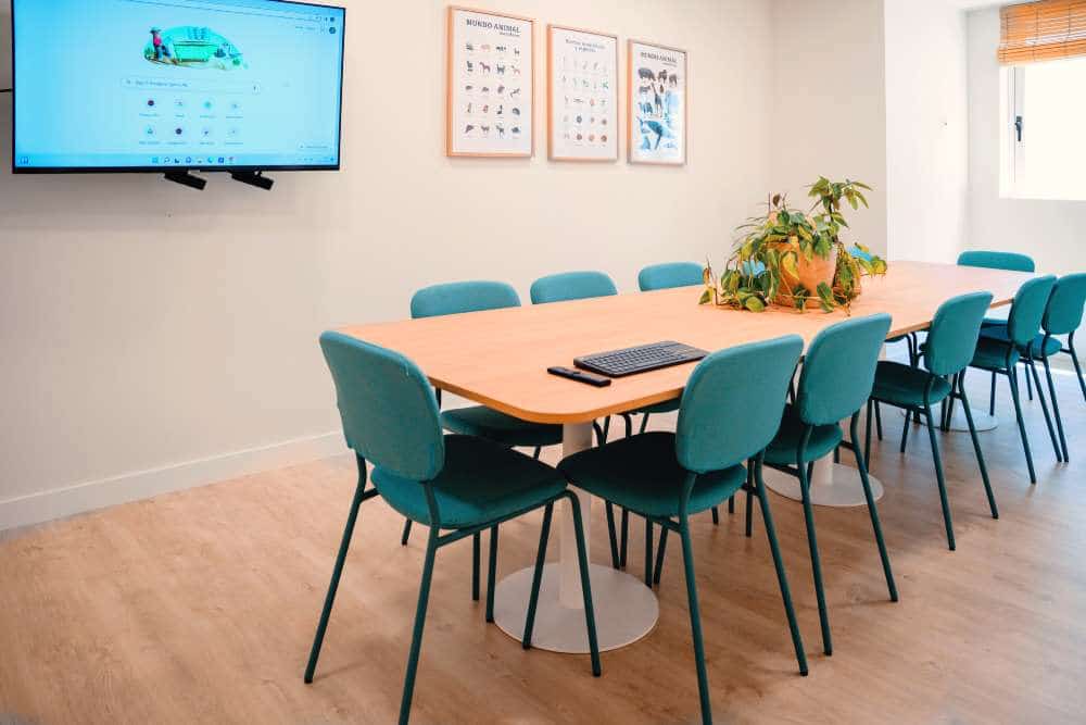 Malaga spanish school classroom