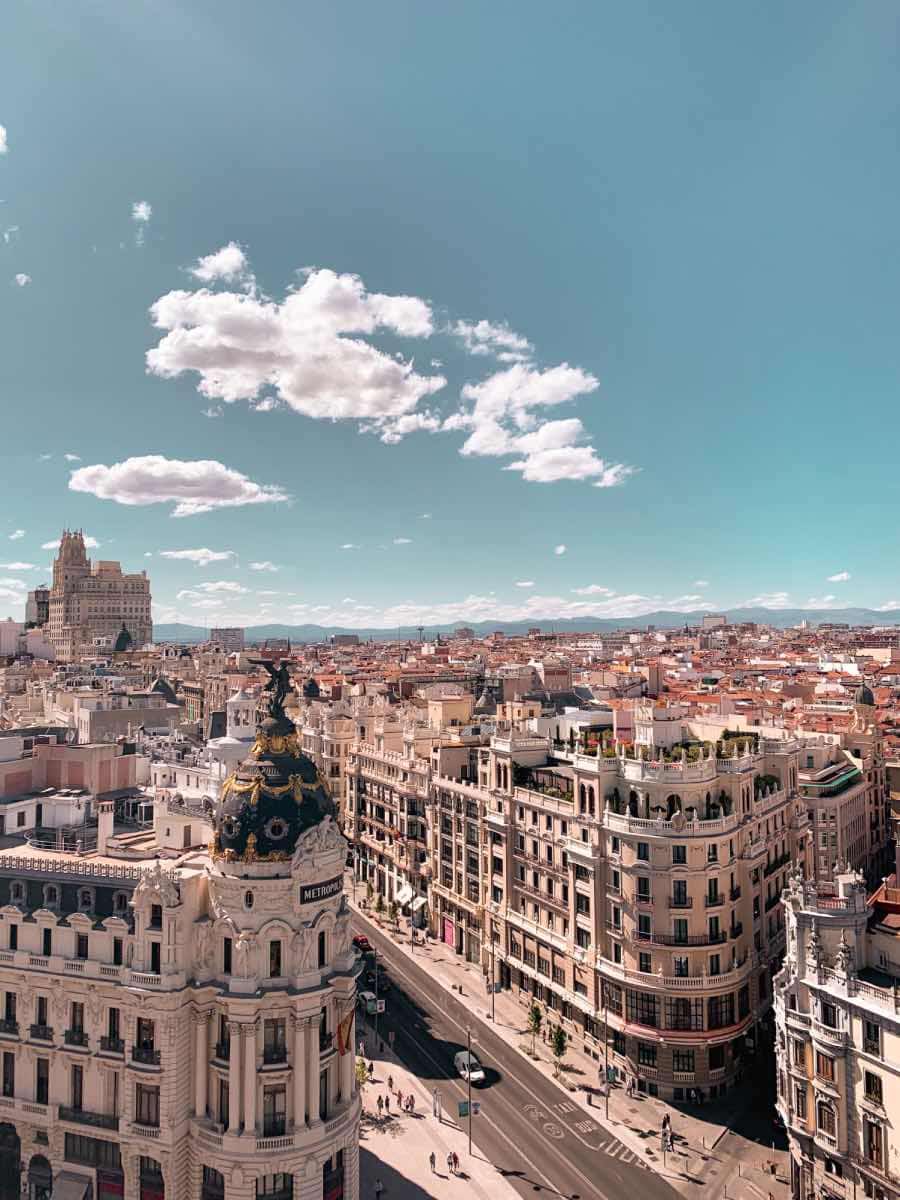 City view of Madrid