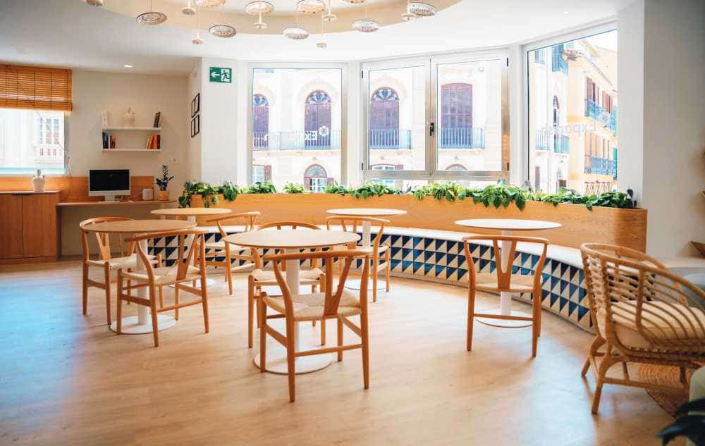 School common area