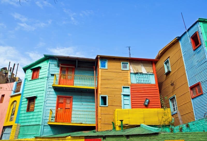 La Boca neighborhood in Buenos Aires