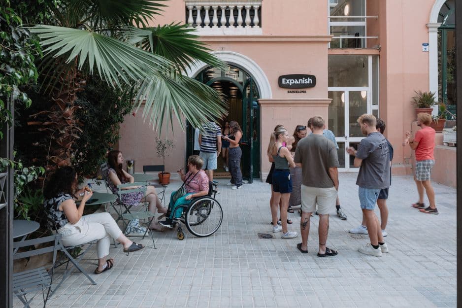Diversity at spanish school in Barcelona