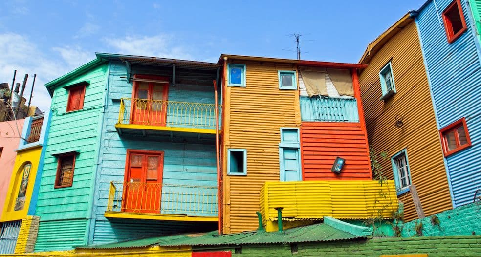Buenos Aires - El Caminito en La Boca