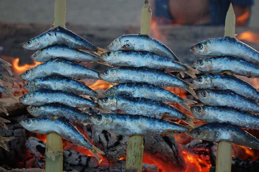 Try sardines in Málaga