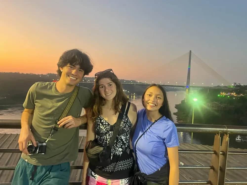 study abroad students Argentina Iguazu