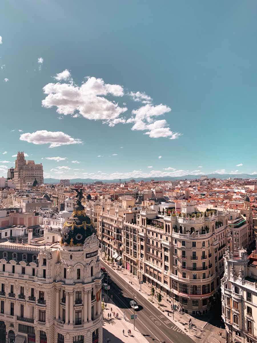 City view of Madrid